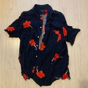 Banana republic short sleeve button shirt